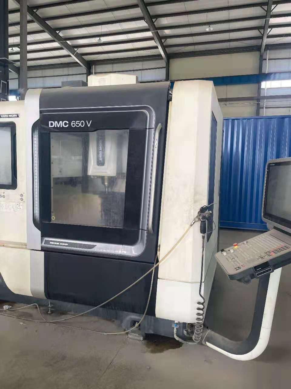 出售95成新 德玛吉DMC650V二手加工中心 新机精度