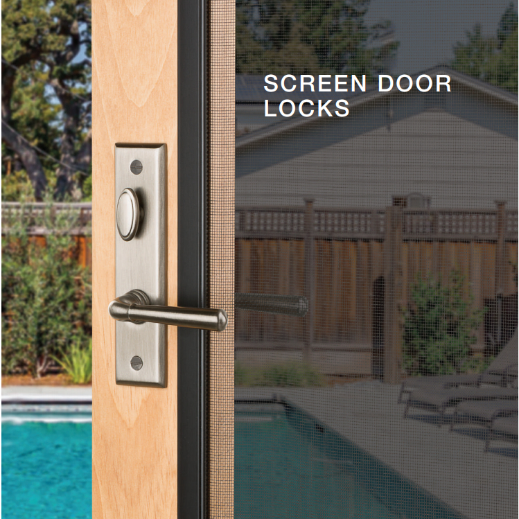 Baldwin门锁 SCREEN DOOR LOCKS