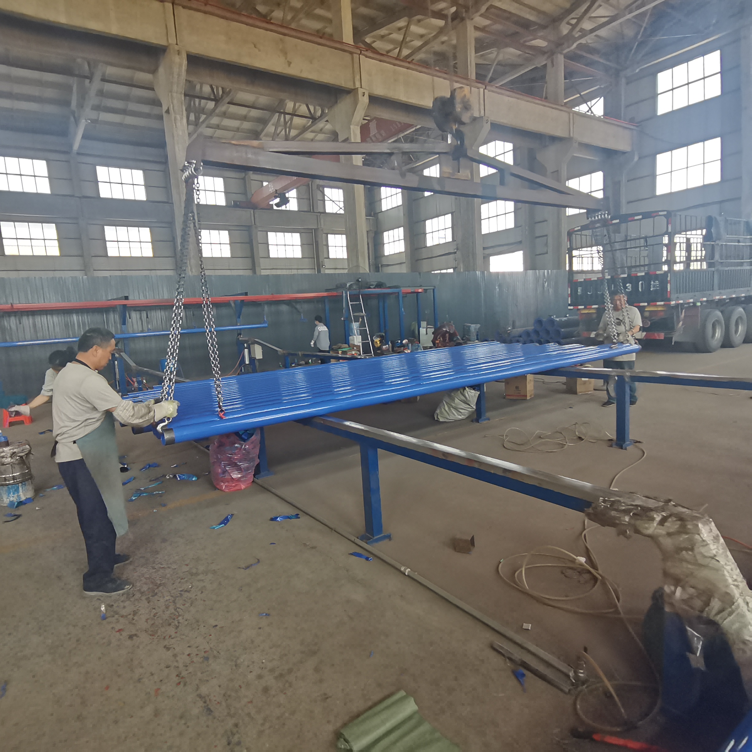 四川 河北洋涌牌涂塑钢管 涂塑复合钢管 带料加工 水厂建设消防涂塑 实体工厂