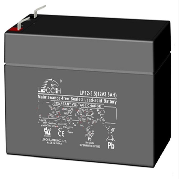 理士蓄电池DJM12-3.5阀控式免维护UPS门禁 12V3.5AH童车 照明 计算机设备直流屏