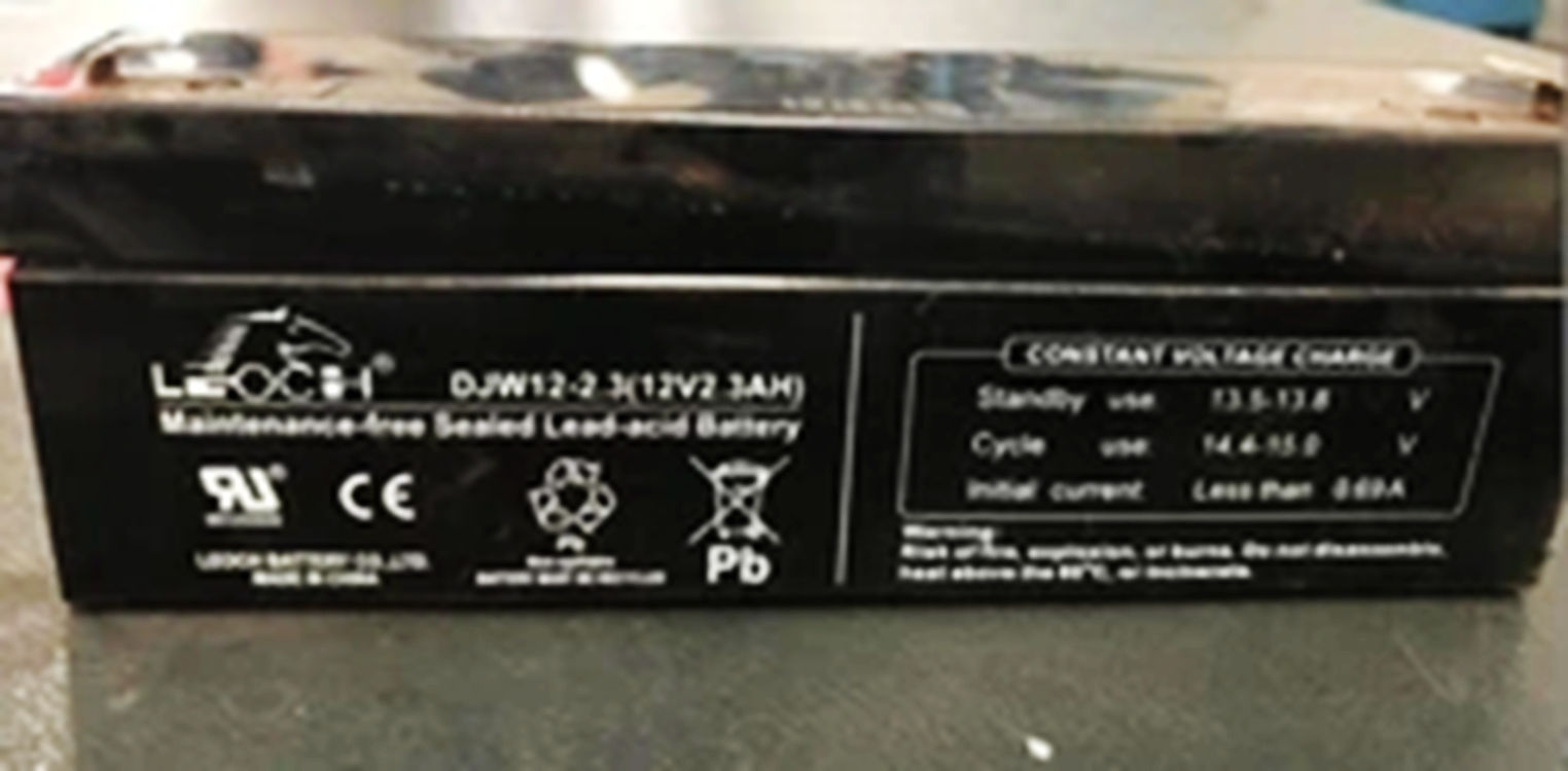 理士蓄电池DHW12-2.3(12v2.3ah) 铅酸免维护 监控UPS专用 照明 计算机设备直流屏