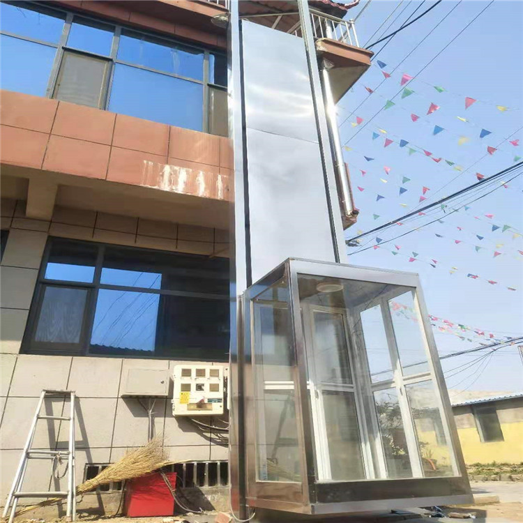 小型家用电梯_三层楼梯转角地下室电梯价格
