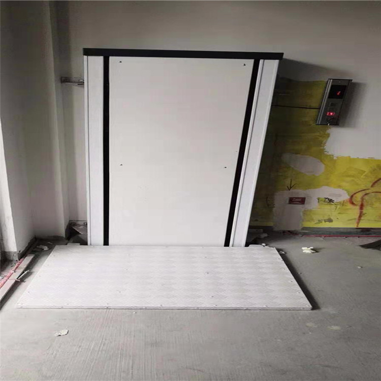 液压驱动家用电梯_四层室内阁楼电梯定制