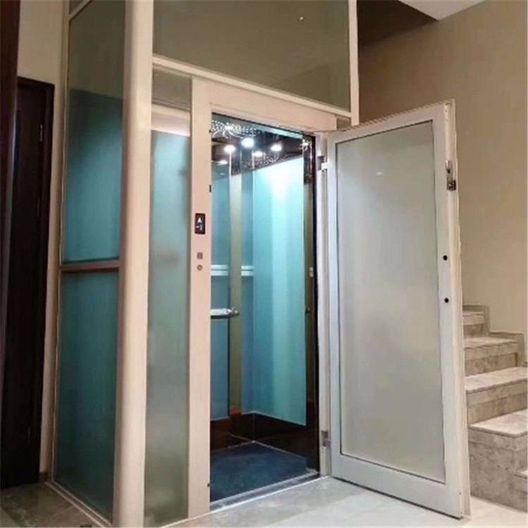 家庭使用别墅电梯_二层简单实用阁楼电梯厂家