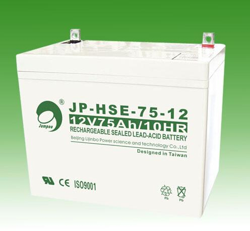 劲博蓄电池JP-HSE-75-12 12V75Ah阀控式铅酸免维护ups蓄电池