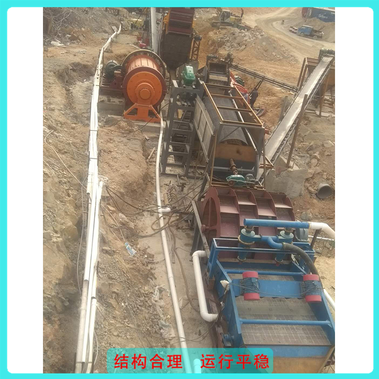 二手破碎洗沙机 功率消耗小 海南破碎水洗设备制造商