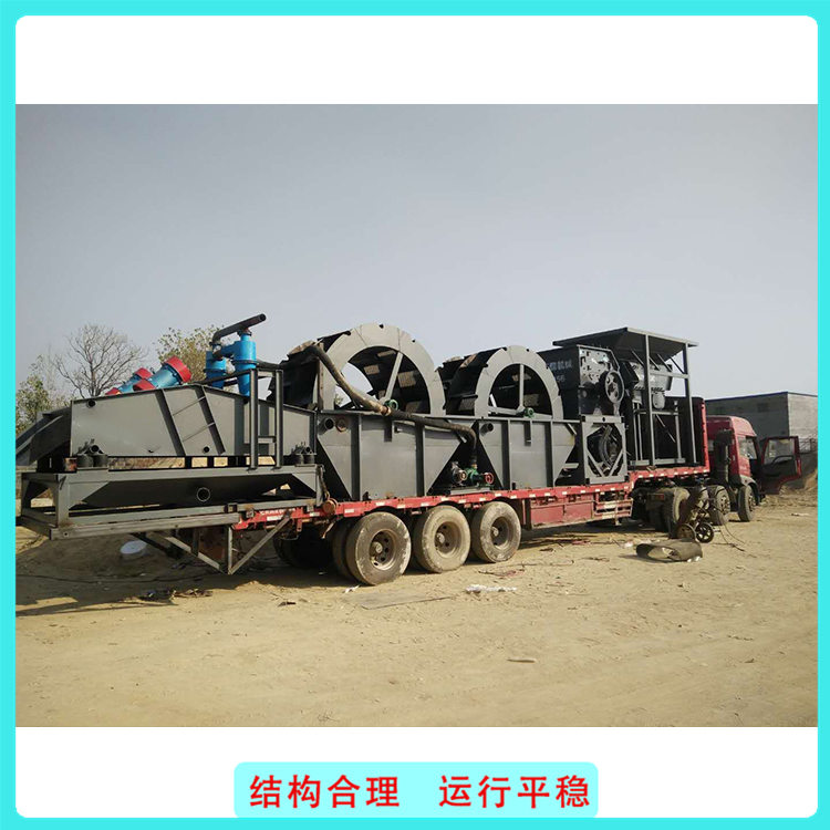 操作简单 破碎水洗设备定制 广东建设垃圾处理设备
