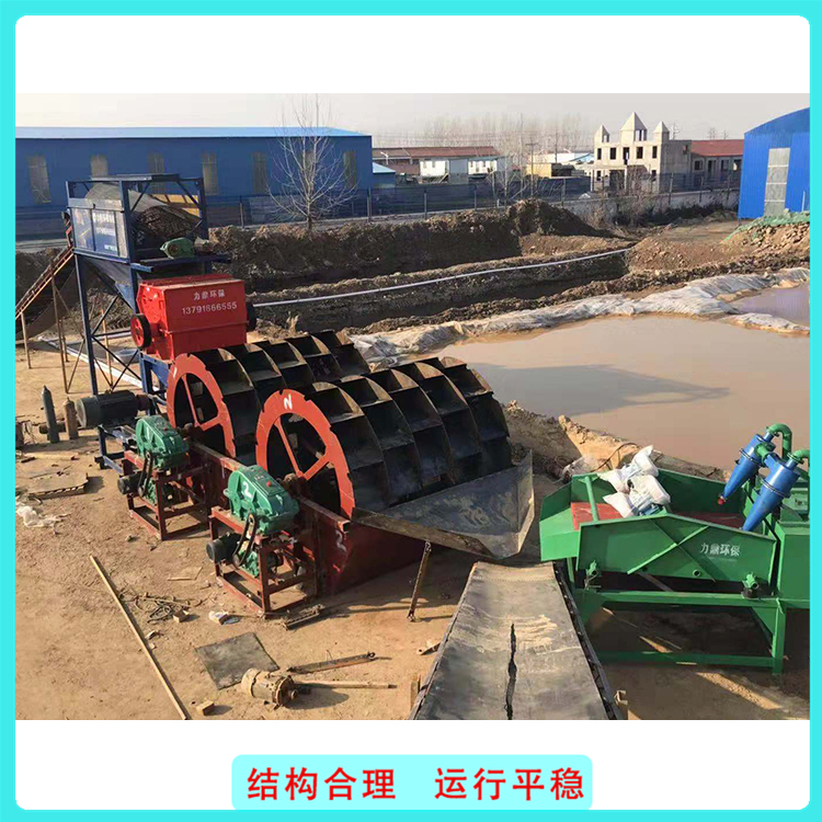 力鼎环保 破碎水洗设备定制 山东移动破碎水洗设备