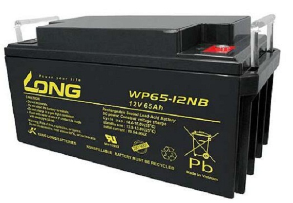 LONG广隆蓄电池WP65-12B 12V65AH 铅酸蓄电池/原装现货计算机系统路灯