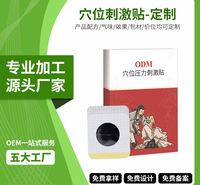 白云山源头工厂穴位压力黑膏药贴冷敷贴艾灸贴加工 腰颈椎膝盖艾草贴OEM代加工
