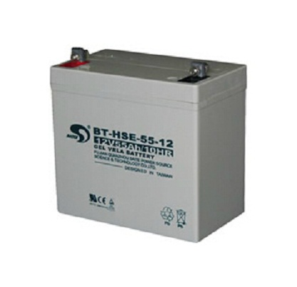 赛特蓄电池BT-HSE-55-12 12V55AH直流屏UPS电源应急报警机