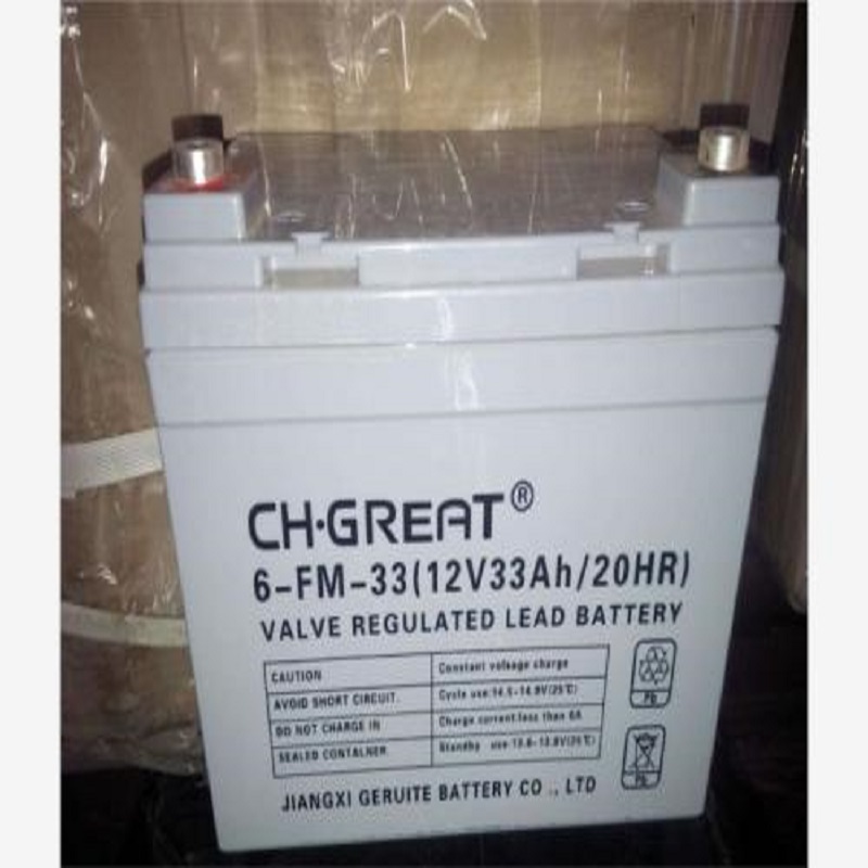 格瑞特蓄电池6-FM-33正品12V33AH机房 消防EPS直流屏 UPS应急电源