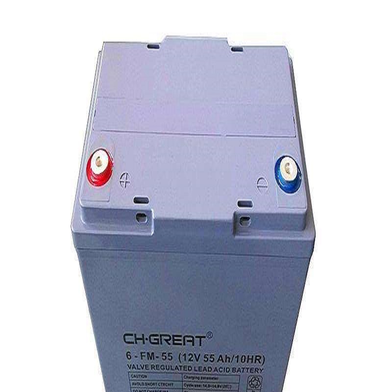CH.GREAT格瑞特蓄电池12V55AH 格瑞特免维护蓄电池6-FM-55包邮 
