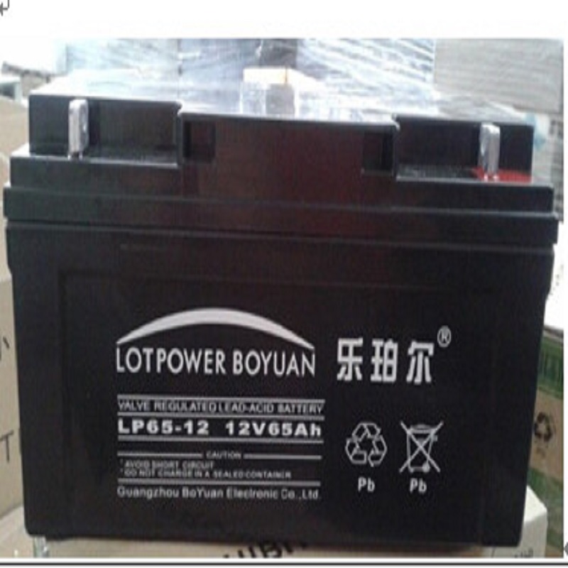 乐珀尔蓄电池12V65AH太阳能-路灯/控制器/UPS电源/电力电信系统等
