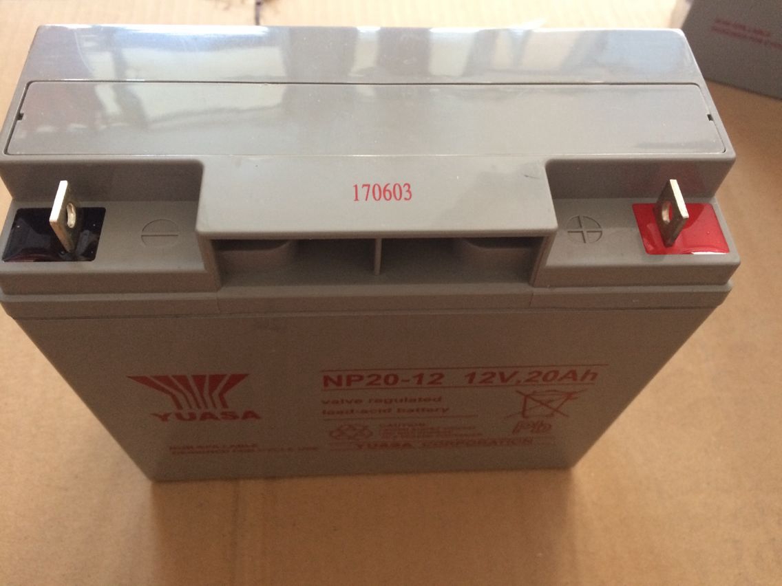汤浅蓄电池12V20AH NP12-20太阳能 通讯 UPS 铅酸免维护 直流屏 核电站 电力 包邮