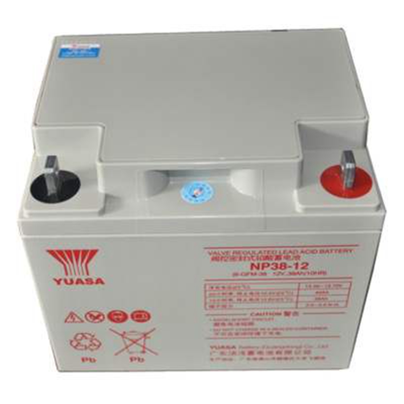 YUASA汤浅蓄电池NP38-12直流屏12V38AH机房 消防 监控 UPS EPS 电力专用电源