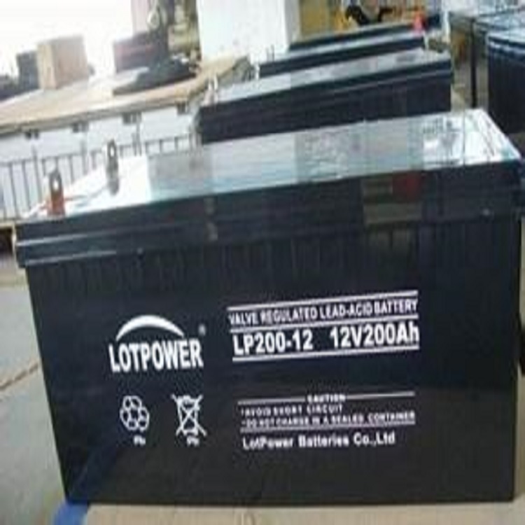 乐珀尔（LOTPOWER）蓄电池LP200-12 12V200AH 太阳能UPS电源专用