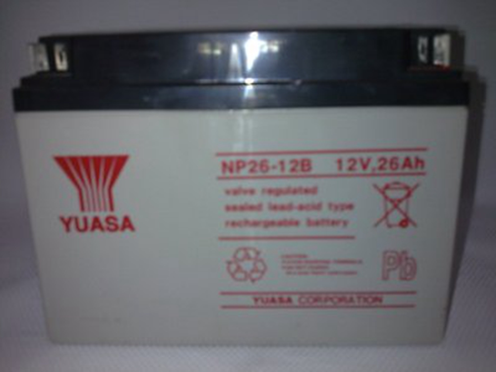 新款 汤浅铅酸蓄电池 YUASA NP26-12B 12V26AH小型UPS 直流屏/船舶电子 电力