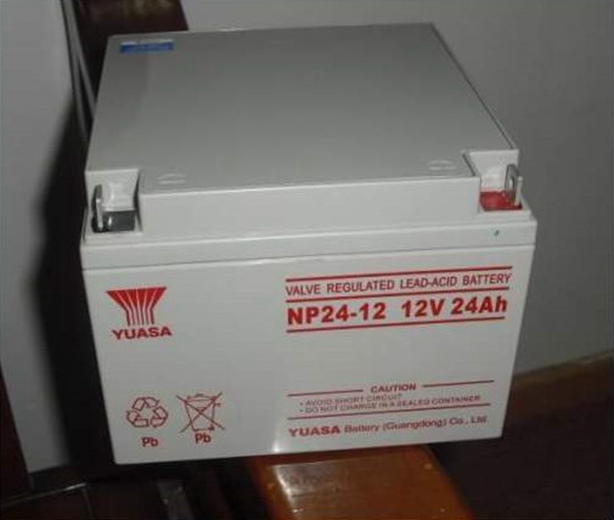 全新汤浅蓄电池12v24AH NP24-12长寿命应急 UPS 免维护铅酸电瓶 电力 通信系统专用