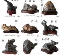 万块奇石产地观赏石摆件 灵璧石 天然石自然石 假山设计施工 奇石收藏 奇石价格