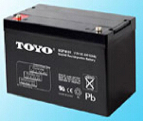 TOYO东洋蓄电池6FM80 12V80AH消防主机松闸电梯ups蓄电池原装