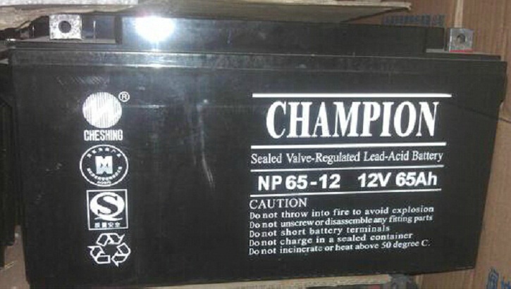 CHAMPION蓄电池NP65-12 12V65AH 太阳能UPS直流屏机房应急电池