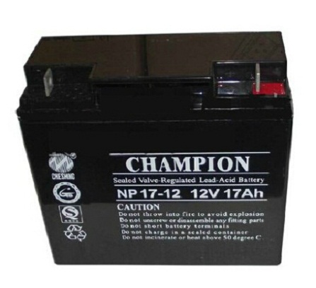 CHAMPION蓄电池NP17-12 12V17AH 免维护UPS应急电源