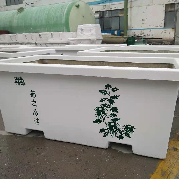 玻璃钢花箱 酒店售楼部组合花盆 商场花钵 质量放心