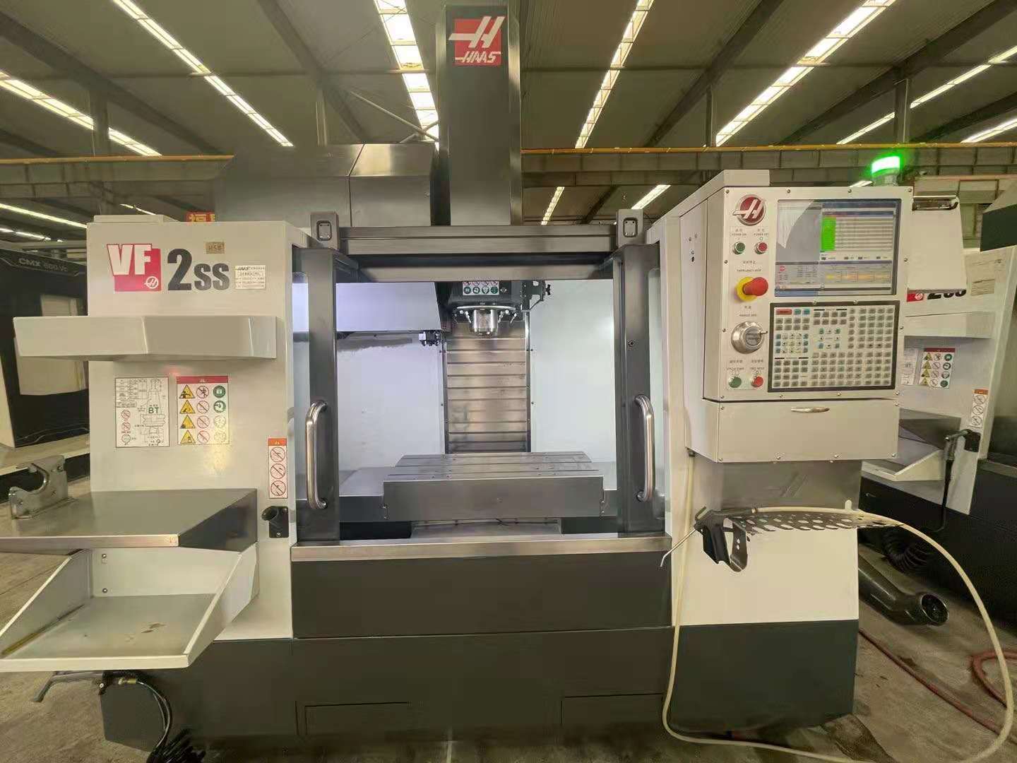 现货出售少用二手加工中心美国哈斯VF2SS-V系列10台2018年出厂