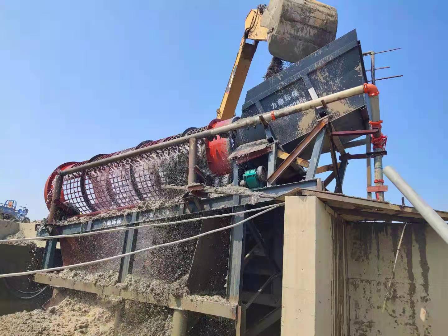 力鼎无轴滚筒筛定制 无轴滚筒筛商 无轴滚筒筛加工商