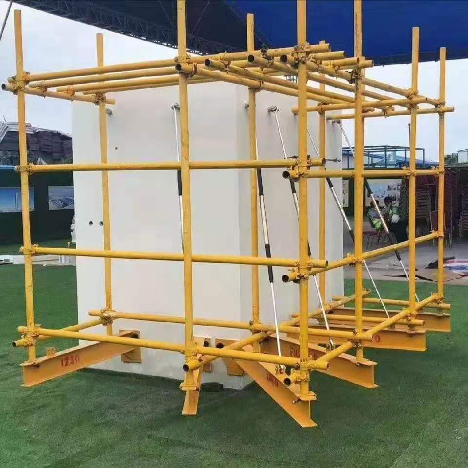悬挑梁承力架工字钢梁 建筑工地施工防护外墙支架 脚手架预埋配件