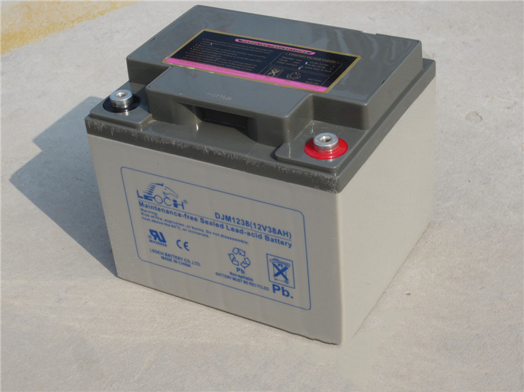 LEOCH理士蓄电池DJM1238 12V38AH UPS电源原装正品监控消防电源