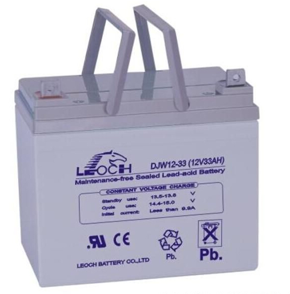 LEOCH理士蓄电池DJW12-33 12V33AH 直流屏 UPS 消防应急 照明