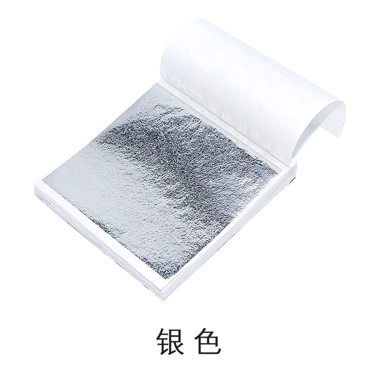 供应各类金箔纸 仿真金箔9*9 银箔 玫瑰金 多色可选 金梓箔业厂家直供