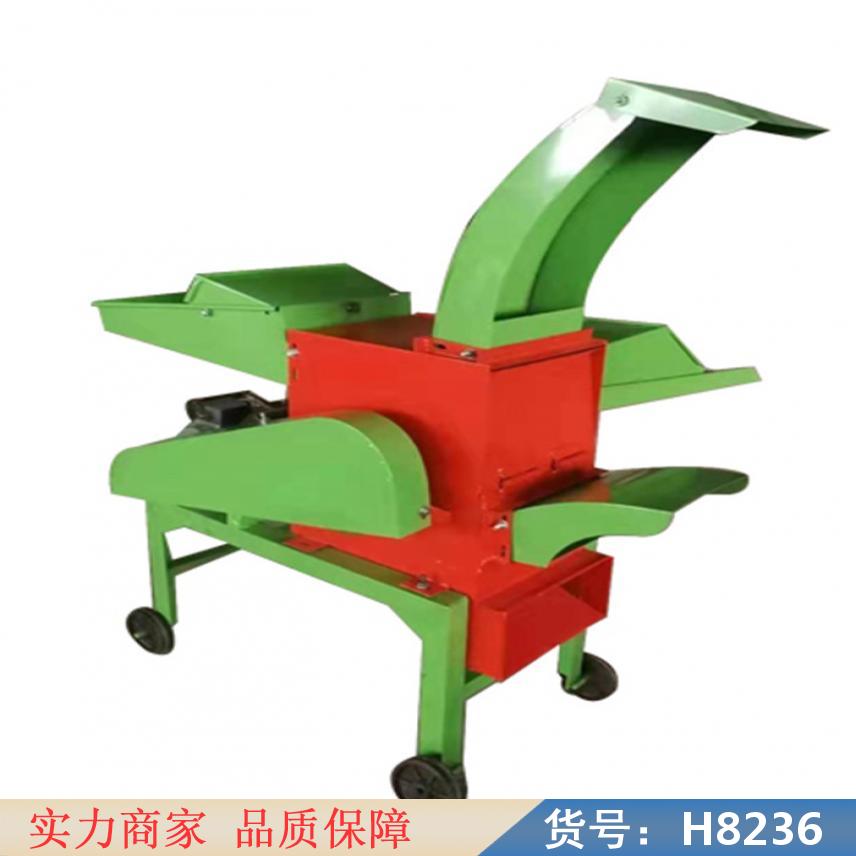 朵麦自动进料铡草机 秸秆粉碎机 柔丝粉碎一体机货号H8236