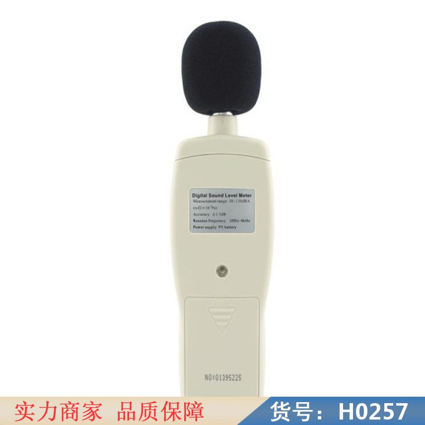 朵麦数字式噪音计 高精度噪音计 小型风噪音检测仪货号H0257