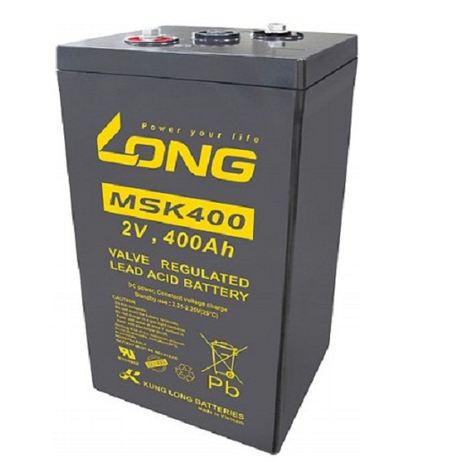 LONG广隆蓄电池MSK400 2V400AH 铅酸免维护长寿命蓄电池 直流屏UPS/EPS