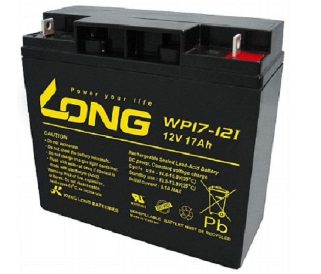 LONG广隆蓄电池WP17-12I 12V17AH 消防设施机器内置UPS监控照明系统