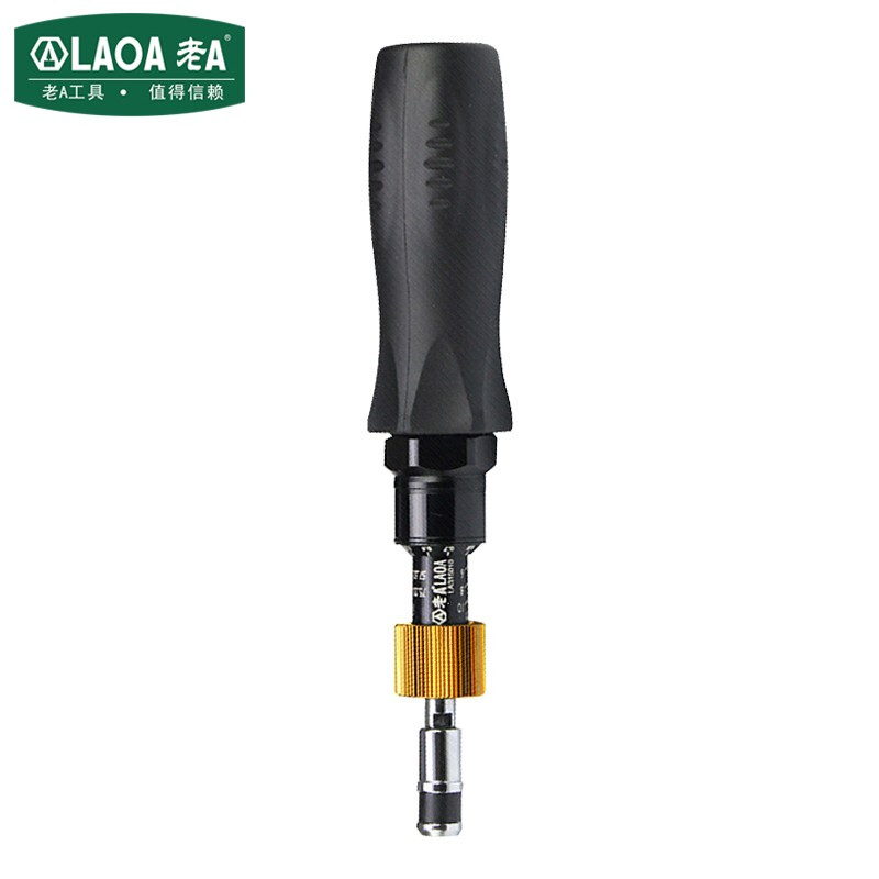 老A (LAOA) 预置式可调扭力批 扭力螺丝刀扭矩改锥起子1-6N.m LA315006
