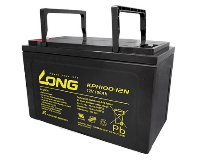 LONG广隆蓄电池KPH100-12N 12V100AH 原装足量 铅酸免维护