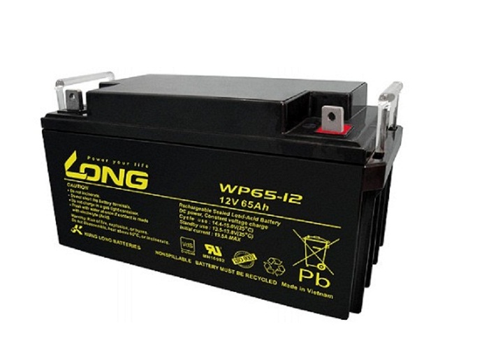 LONG广隆蓄电池WP65-12 12V65AH 消防主机UPS直流屏计算机
