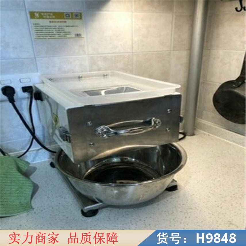 钜都自动切肉机 小型切肉机 商用切肉机货号H9848