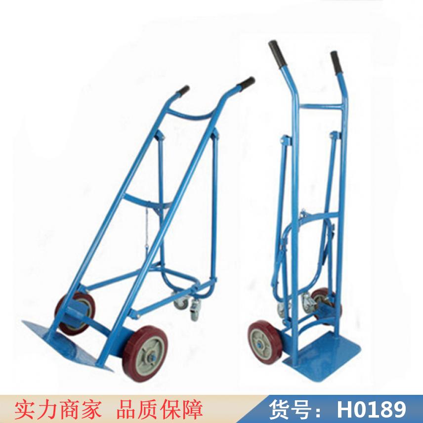 智众气瓶小推车 氧气瓶手推车 双推车货号H0189