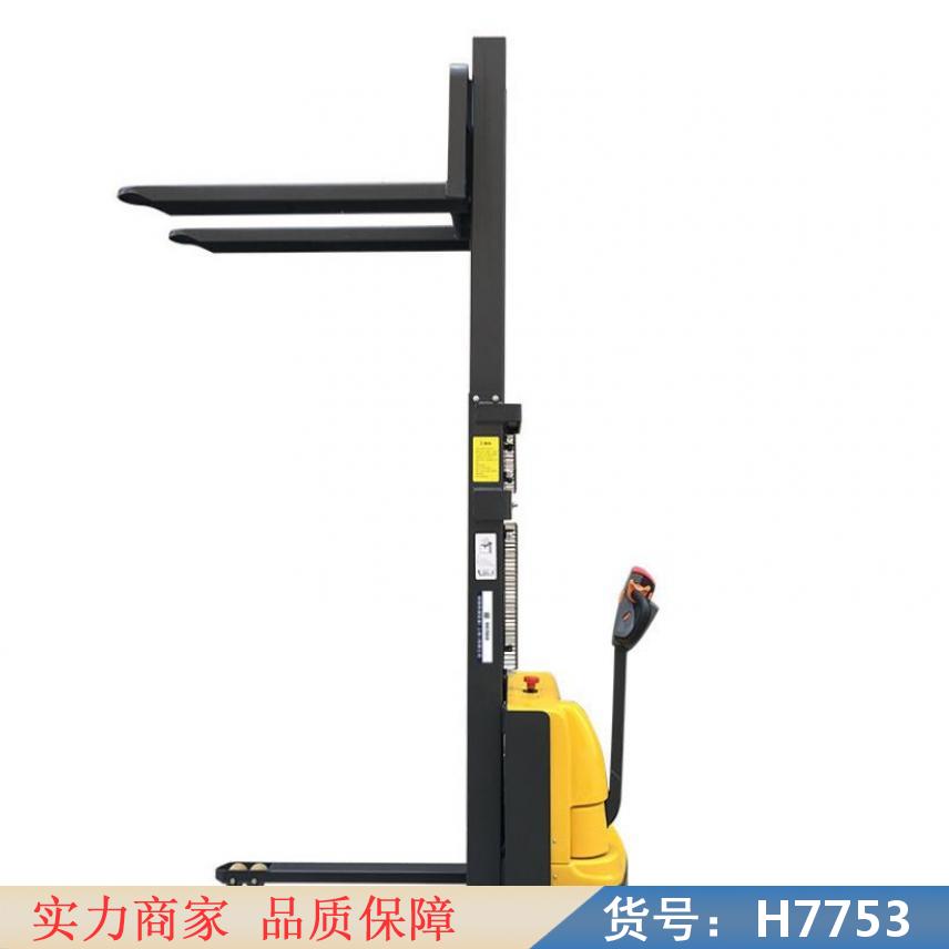 慧采宽支腿半电动堆高车 小型电动叉车 2吨电动叉车厂货号H7753