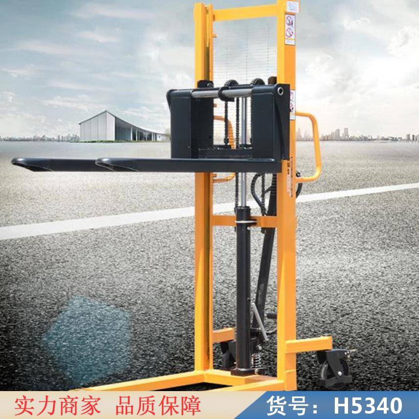 慧采前移式手动液压装卸叉车 电动堆高车 大型堆高车货号H5340