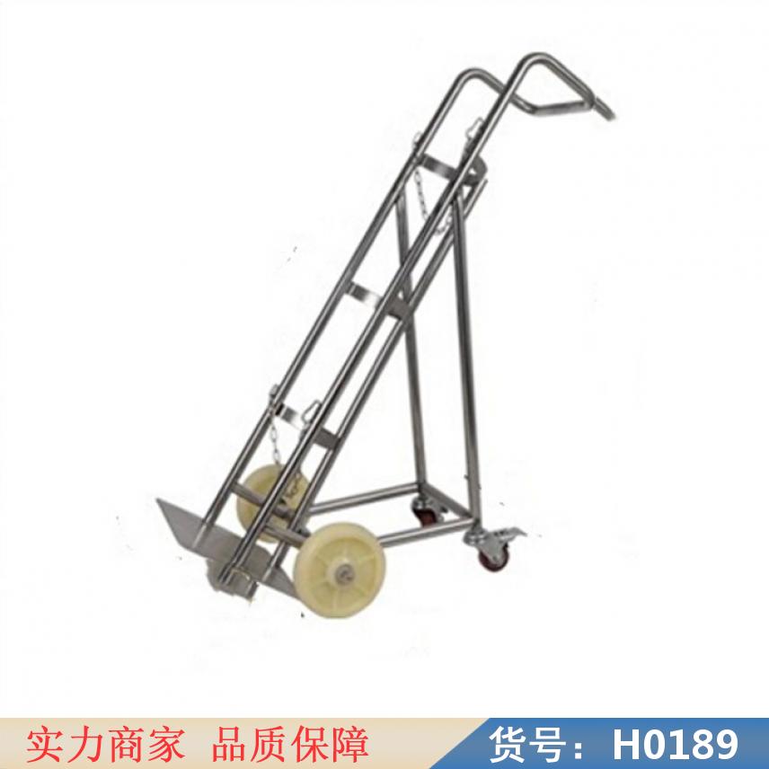 智众乙炔气瓶推车 双氧气瓶推车 氧气小推车货号H0189