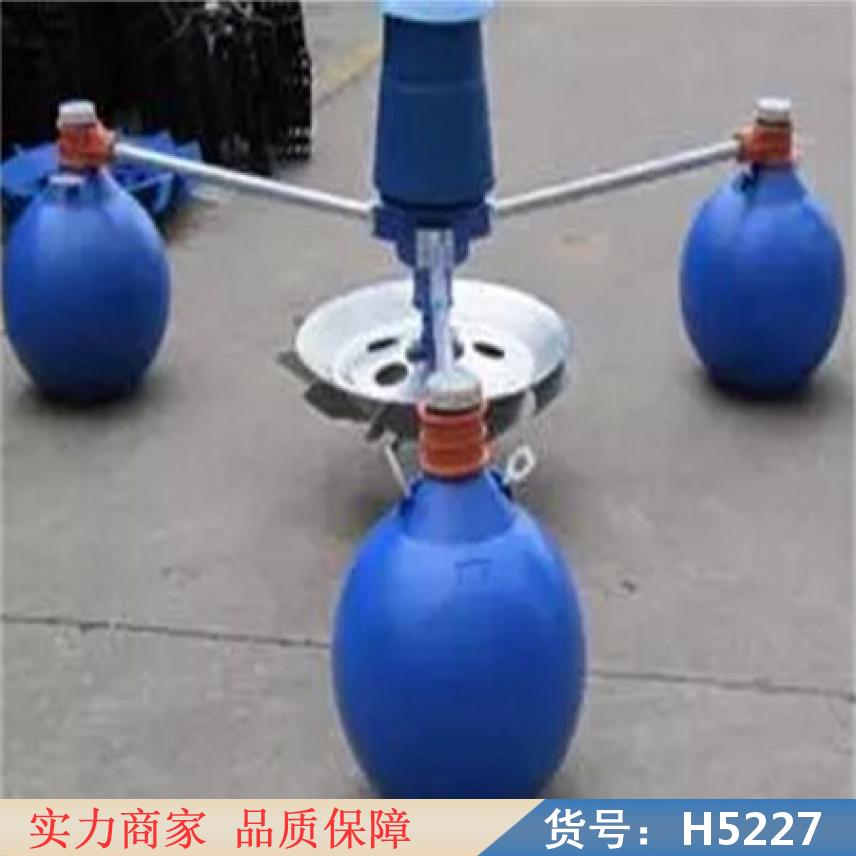 中德叶轮增氧机浮球 2相增氧机浮球 浮球鱼池增氧机货号H5227