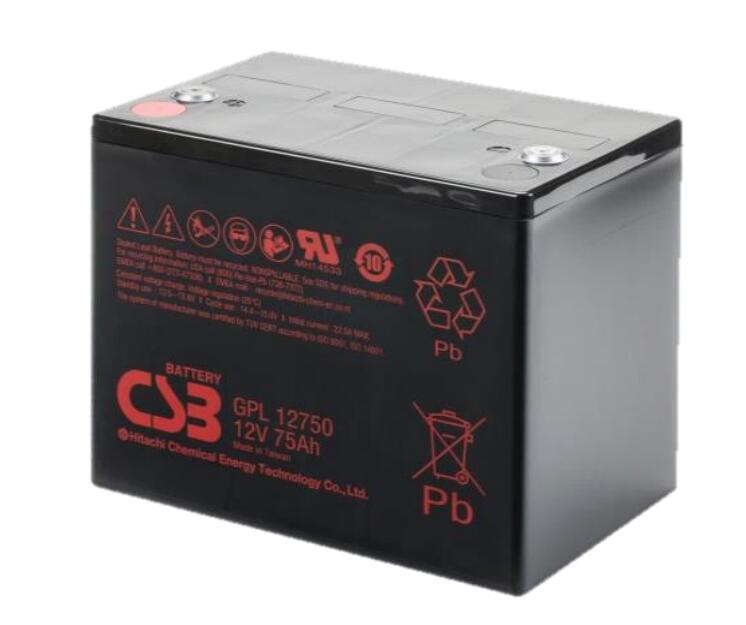 希世比CSB蓄电池GPL12750 12V75AH 铅酸免维护 直流屏 UPS电源现货