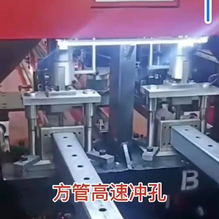 钢包木数控冲床 方管冲孔裁断