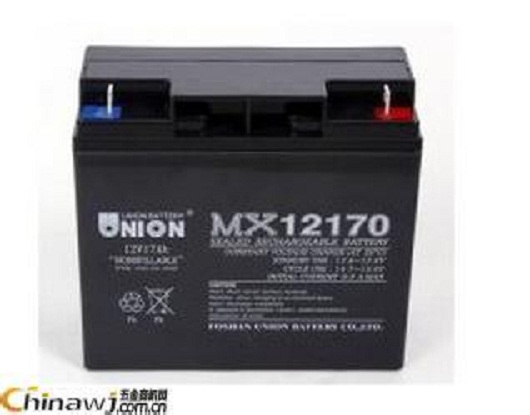 UNION友联蓄电池MX120170 12V17AH 直流屏通讯消防机房UPS电源